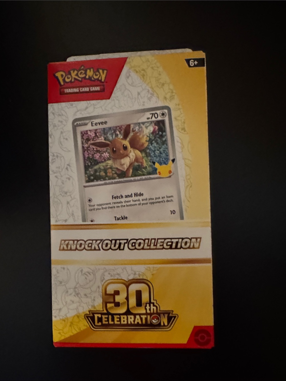 Knock Out Collection Eevee – Yellow 30th Celebration